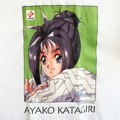 (デッドストック) 90's KONAMI コナミ ときめきコレクション ときめも 片桐彩子 ときめきメモリアル 半袖Tシャツ 白 FREE SIZE No.G640のサムネイル