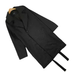 中古 APC アー・ペー・セー カシミア混 ロングコート (レディース 36 SIZE) Z4781のサムネイル