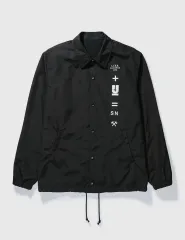 M UNDERCOVER アンダーカバー コントロール 낫씽 コーチジャケット ブラックのサムネイル