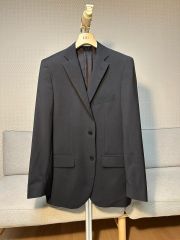未使用 エルメネジルドゼニア ソフト モヘヤ混ウールジャケット 48 