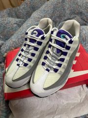 27㎝2足セット 2026 NIKE AIR MAX 95 ブルー Wグレープ - メルカリ