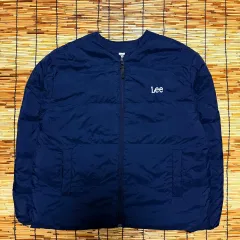 Lee ストーム ライダー ネイビー 軽量ダウン Mのサムネイル
