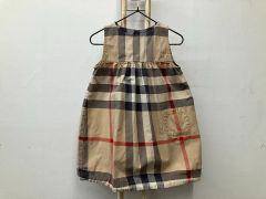 BURBERRY チェック柄 ジャンパースカート10Y ノバチェック - メルカリ