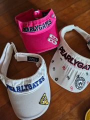 超買得品】PEARLY GATES キャップ バイザー 2点セット - メルカリ