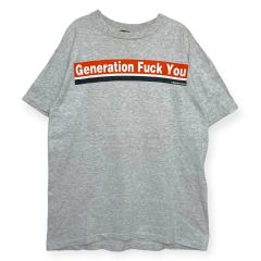 名作 90s UNDERCOVER GFY Print Tee fuck - メルカリ