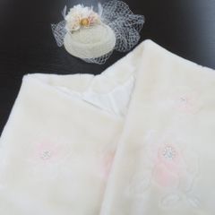 サエラポテチーノ立体的お花付きフェイスタオル - メルカリ