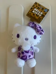 パープル レオパード hello kitty(ハローキティ) ギャル マスコット hello kitty(ハローキティ) ぬいぐるみ キーホルダー Sanrio サンリオ