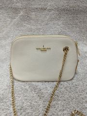✨極美品✨マイケルコース MichaelKorsホワイトミニショルダーチェーン 