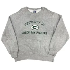 00s Champion チャンピオン NFL グリーンベイパッカーズ 灰×緑 サイズXL No.S082