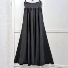 japan monile レーヨン フレア スカート