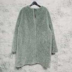 DEWL オーバーサイズ ボア素材コート