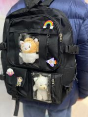 TOPTOY しまむら ズートピア2コラボ リュック 黒 キャンディーポーチ 