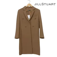 JILL STUART ジルスチュアート 新品 正規品 タグ付き ロングコート キャメル 正規品 ヴィンテージ ゲストルック レディースコートのサムネイル