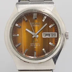 稼働 セイコー ロードマチック 5216-7040 AT/自動巻 23石 デイデイト ブラウン文字盤 メンズ腕時計 2000000 NSK NAM ABC22240のサムネイル