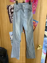 ブーツカット ダブルボタン ズボン M