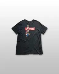リーバイス スーパーマリオ コラボ グラフィック Tシャツ