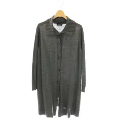 ザラ ZARA ウール ロングカーディガン グレー /SY ■OS