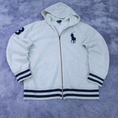 90s 新品 ラルフローレン ジップパーカー ビッグポニー 平成 y2k 