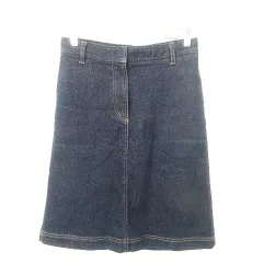 ポールスミスジーンズ Paul Smith JEANS 美品 デニム スカート ひざ丈 C-TK500 40 約Lサイズ インディゴ ■YHS8のサムネイル