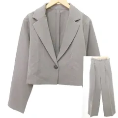 ハレ HARE ショート ジャケット パンツ セットアップ F グレーのサムネイル