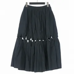 シーニューヨーク sea NEW YORK Steph Cut Out Skirt カットアウト フレアロングスカート XS ネイビー 紺 RS23-132 国内正規のサムネイル