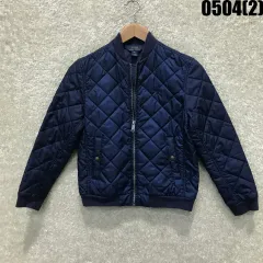 ポロ ラルフローレン キルティング ブルゾン ジャケット ネイビー キッズ 10-12歳