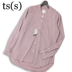 【新品 未使用】 ts(s) ティーエスエス 通年★ 長袖 カーディガン シャツ 日本製 Sz.3 メンズのサムネイル