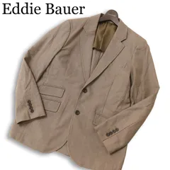 Eddie Bauer エディーバウアー 通年★ 背抜き アンコン バーズアイ テーラード ジャケット Sz.XS メンズ アウトドアのサムネイル