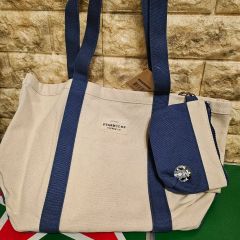 バナリパ　トートバッグ　パープル　岸優太 バナリパ トートバッグ パープル 岸優太 - メルカリ