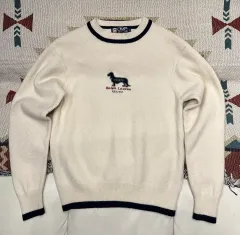 90s CHAPS by ralph lauren ウール100% ニット