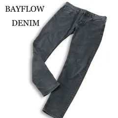 BAYFLOW DENIM ベイフロー 通年★ USED加工 ストレッチ スリム スキニー デニム ジーンズ パンツ Sz.5 メンズ 大きいサイズ