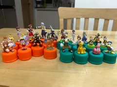 ディズニー キングダムハーツ ボトルキャップ フィギュア 24種 フルセット