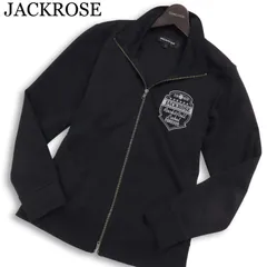 JACKROSE ジャックローズ 通年★ ロゴ ワッペン プリント ジャージ トラック ジャケット ブルゾン Sz.3 メンズのサムネイル