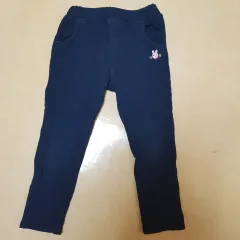 ミッキーマウス ハウス HOT Face the Sun ビスケットバンディング コットン パンツ