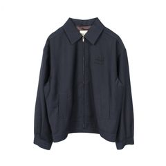 visvim 25fw norad blouson silk navy - メルカリ