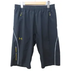 アンダーアーマー UNDER ARMOUR ショートパンツ ハーフパンツ ロゴ プリント ストレッチ MD 黒 ブラック IBO87 0113