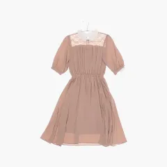 コルチャ ヴィンテージ レース プリーツ ONE PIECE ゲストルック レディース 春服 量産型 姫ギャル