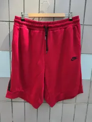 ナイキ レッド ハーフパンツ 2XL