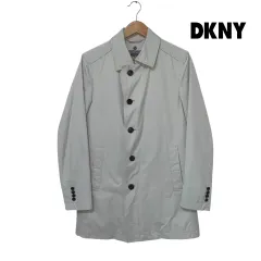 DKNY トレンチ ジャケット ボタン ブレーザー クールグレー 正規品 日本 ヴィンテージ ユニセックス Mのサムネイル