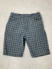 STUSSY BIG OL SHORTS CANVAS PLAID 30 - メルカリ