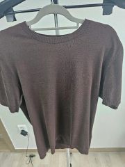 ジョンスメドレー シーアイランドコットン 30G ニットTシャツ ブラウン