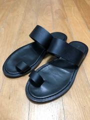 fitflop レザーコルク調ソール マジックテープ調整使用数回 us6 - メルカリ
