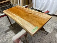 ケヤキ9551　欅　一枚板無垢 乾燥材　1510x680-640x40mm ローテーブル　センターテーブル　ダイニングテーブル　カウンターのサムネイル