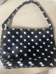 NKNIT small padded box bag ドット柄 - メルカリ