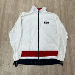 FILA フィラ オールドスクール ロゴ ウインドブレーカー ジャケット L/100のサムネイル