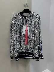 MSGM スパンコール WHO ジップアップ 38サイズ 新品のサムネイル