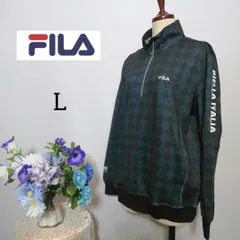新品未使用品　フィラ　FILA　ストレッチ有　グリーン色系　Lサイズ