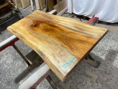 ケヤキ9556　欅　一枚板無垢 乾燥材　1340x640-640x40mm ローテーブル　センターテーブル　ダイニングテーブル　カウンターのサムネイル