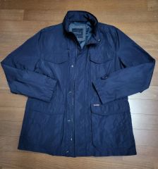 良品】シュナイダー ナイロンジャケット GORE-TEX コットン ネイビー系 