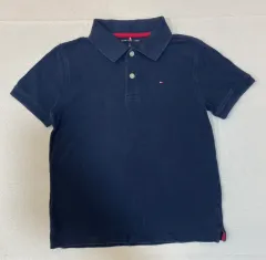 (送料無料)Tommy Hilfiger トミーヒルフィガー キッズ ポロシャツ M(8-10)